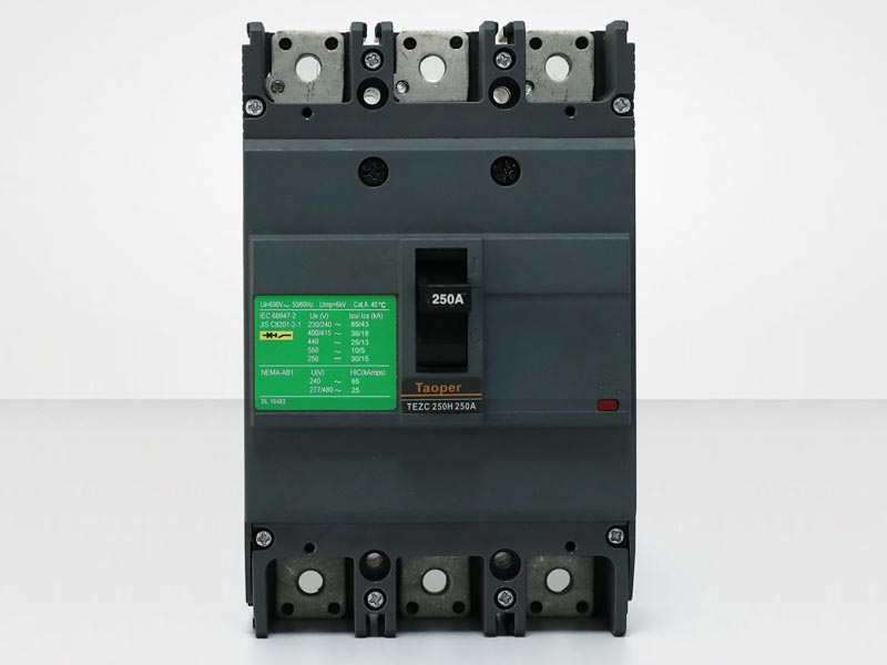 3 Pole EZC 250H 160A 250A mccb 160A 250A