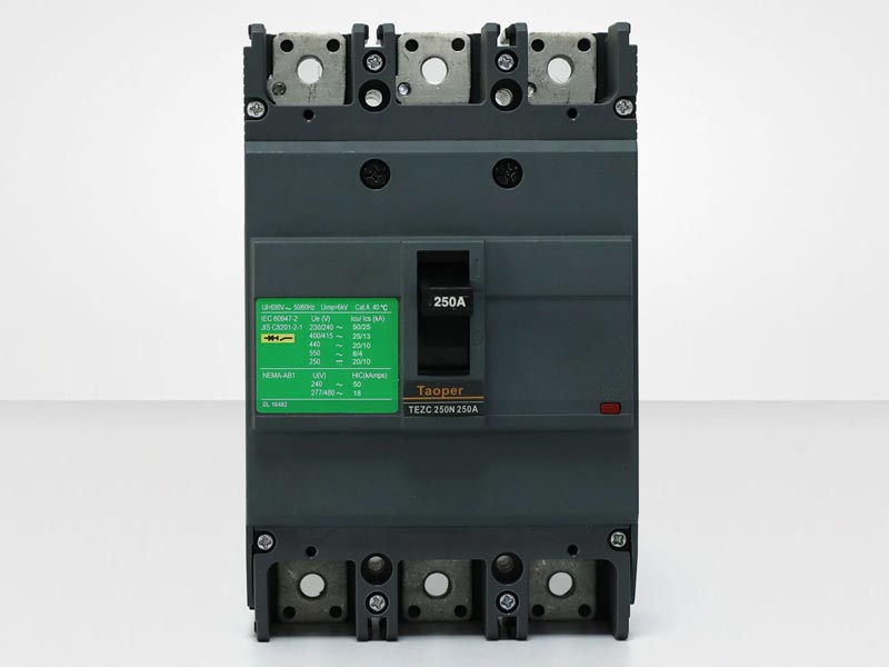 3 Pole EZC 250N 160A 250A mccb 160A 250A